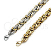 Pulsera Elegante 03.116.0030.09 Acero Inoxidable, Pulido, Dos Tonos (Thickness, 9 Inches Length)