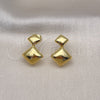 Arete Colgante 02.368.0080 Oro Laminado, Pulido, Tono Dorado