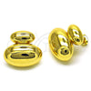 Arete Colgante 02.368.0082 Oro Laminado, Pulido, Tono Dorado