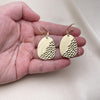 Arete Colgante 02.414.0009 Oro Laminado, Pulido, Tono Dorado