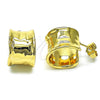 Argolla Pequeña 02.163.0256.18 Oro Laminado, Pulido, Tono Dorado