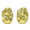 Arete Dormilona 02.385.0052 Oro Laminado, Pulido, Tono Dorado