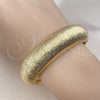 Aro Individual 07.307.0029.04 Oro Laminado, Cepillado, Tono Dorado (18 MM Thickness, Size 4 (2.25 Diameter))