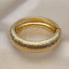 Aro Individual 07.307.0029.04 Oro Laminado, Cepillado, Tono Dorado (18 MM Thickness, Size 4 (2.25 Diameter))