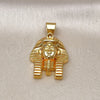 Dije Religioso 05.342.0211 Oro Laminado, Pulido, Tono Dorado