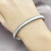 Pulsera Elegante 03.341.2287.08 Acero Inoxidable, Pulido, Tono Plateado (08 MM Thickness, 8 Inches Length)