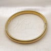 Pulsera Elegante 03.341.2287.1.08 Oro Laminado, Pulido, Tono Dorado (08 MM Thickness, 8 Inches Length)