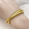 Pulsera Elegante 03.341.2288.1.08 Acero Inoxidable, Pulido, Tono Dorado (08 MM Thickness, 8 Inches Length)