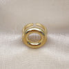 Anillo Elegante 01.341.0145 Oro Laminado, Pulido, Tono Dorado (One size fits all)
