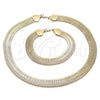 Collar y Pulsera 06.372.0077 Oro Laminado, Pulido, Tono Dorado