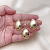 Juego de Arete y Dije de Adulto 10.163.0030.1 Oro Laminado, Pulido, Tono Dorado