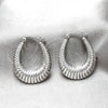 Argolla Mediana 02.425.0003.35 Plata Rodinada, Pulido, Tono Plateado