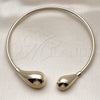 Gargantilla Elegante 04.163.0007.17 Oro Laminado, Diseño de Gota, Pulido, Tono Dorado (04 MM Thickness, 17 Inches Length)