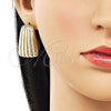 Arete Dormilona 02.163.0382 Oro Laminado, Pulido, Tono Dorado