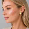 Arete Dormilona 02.163.0383 Oro Laminado, Pulido, Tono Dorado