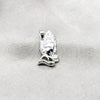 Dije Religioso 05.392.0114 Plata Rodinada, Diseño de Manos de Rogacion, Pulido, Tono Plateado