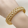 Aro Individual 07.282.0036 Oro Laminado, Diseño de Torcido, Pulido, Tono Dorado (14 MM Thickness, One size fits all)