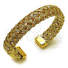 Aro Individual 07.282.0036 Oro Laminado, Diseño de Torcido, Pulido, Tono Dorado (14 MM Thickness, One size fits all)