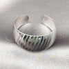 Aro Individual 07.432.0001.1 Rodio Laminado, Pulido, Rodinado (Grosor 18 MM, Talla Unica)