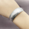 Aro Individual 07.432.0003.1 Rodio Laminado, Pulido, Rodinado (Grosor 17.8 MM, Talla Unica)