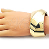 Aro Individual 07.215.0008.05 Oro Laminado, Pulido, Tono Dorado (35 MM Thickness, Size 5 (2.50 Diameter))