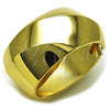 Aro Individual 07.215.0008.05 Oro Laminado, Pulido, Tono Dorado (35 MM Thickness, Size 5 (2.50 Diameter))