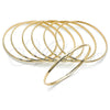 Aro Semanario 07.298.0001.05.5 Oro Laminado, Pulido, Tono Dorado (Grosor 03 MM, Talla 5 (2,50 de Diámetro))
