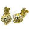 Arete Dormilona 02.282.0039 Oro Laminado, Pulido, Tono Dorado