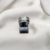 Anillo de Hombre 01.63.0580.05 Acero Inoxidable, Esmaltado Negro, Tono Plateado (Size 5)