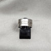 Anillo de Hombre 01.63.0581.07 Acero Inoxidable, Pulido, Tono Plateado (Size 7)