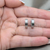 Argolla Huggie 02.63.2773.10 Acero Inoxidable, Pulido, Tono Plateado
