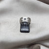 Anillo de Hombre 01.63.0607.05 Acero Inoxidable, Mate, Tono Plateado (Size 5)