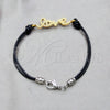 Pulsera Elegante 03.63.22129.08 Acero Inoxidable, Diseño de Amor, con Blanca Cristal, Pulido, Tono Dorado (03 MM Thickness, 8 Inches Length)