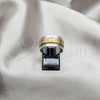 Anillo de Hombre 01.63.0642.07 Acero Inoxidable, Diseño de Cruz y Duplo, Pulido, Dos Tonos (Size 7)