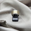 Anillo de Hombre 01.63.0647.10 Acero Inoxidable, Diseño de Amor y Duplo, Pulido, Tono Dorado (Size 10)