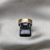 Anillo de Hombre 01.63.0653.08 Acero Inoxidable, Pulido, Tono Dorado (Size 8)