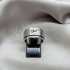 Anillo de Hombre 01.63.0671.09 Acero Inoxidable, Diseño de Flor y Escorpión, Pulido, Tono Plateado (Size 9)