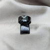 Anillo de Hombre 01.63.0676.08 Acero Inoxidable, Pulido Negro, Rodinado Negro