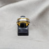Anillo de Hombre 01.63.0701.05 Acero Inoxidable, Diseño de Duplo, Pulido, Dos Tonos (Size 5)
