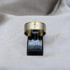 Anillo de Hombre 01.63.0711.07 Acero Inoxidable, Diseño de Escorpión y Largatija, Pulido, Tono Dorado (Size 7)