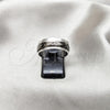 Anillo de Hombre 01.63.0710.10 Acero Inoxidable, Diseño de Duplo, Pulido, Dos Tonos (Size 10)