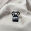 Anillo de Hombre 01.63.0710.12 Acero Inoxidable, Diseño de Corazón y Duplo, Pulido, Dos Tonos (Size 12)