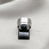 Anillo de Hombre 01.63.0714.07 Acero Inoxidable, Cepillado, Rodinado (Size 7)