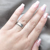 Anillo de Hombre 01.63.0734.06 Acero Inoxidable, Mate, Tono Plateado (Size 6)