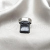 Anillo de Hombre 01.63.0734.08 Acero Inoxidable, Diseño de Duplo y Cruz, Mate, Tono Plateado (Size 8)