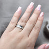 Anillo de Hombre 01.63.0738.07 Acero Inoxidable, Diseño de Amor y Corazón, Pulido, Tono Plateado (Size 7)