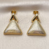 Arete Dormilona 02.170.0561 Oro Laminado, Pulido, Tono Dorado
