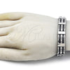 Pulsera Solida 03.114.0414.09 Oro Laminado, Pulido, Tono Dorado (Thickness, 9 Inches Length)