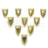 Findings 12.202.0001 Oro Laminado, Pulido, Tono Dorado
