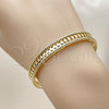 Aro Individual 07.213.0023 Oro Laminado, Diseño de Torcido, Pulido, Tono Dorado (08 MM Thickness, One size fits all)